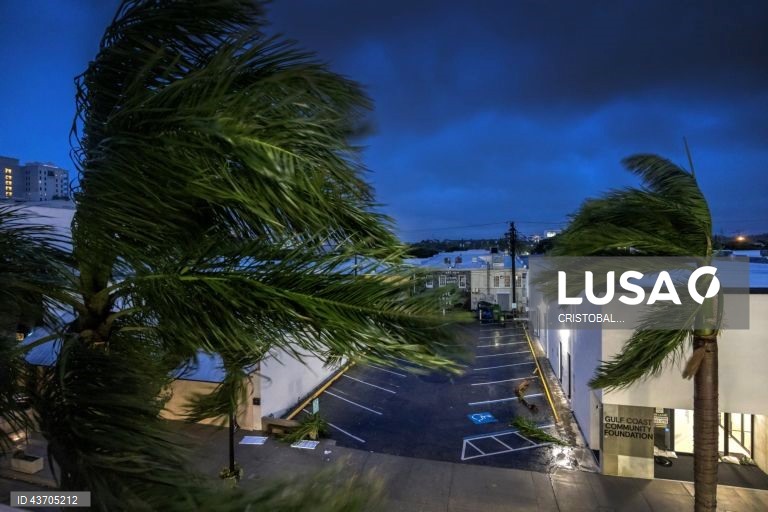 Passagem do furacão Milton pela Flórida