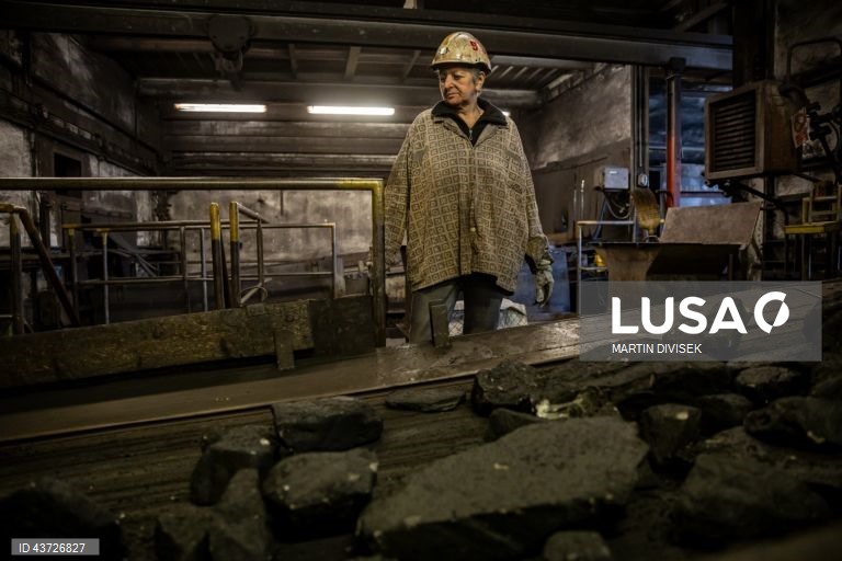 República Checa: Mina de carvão em Stonava