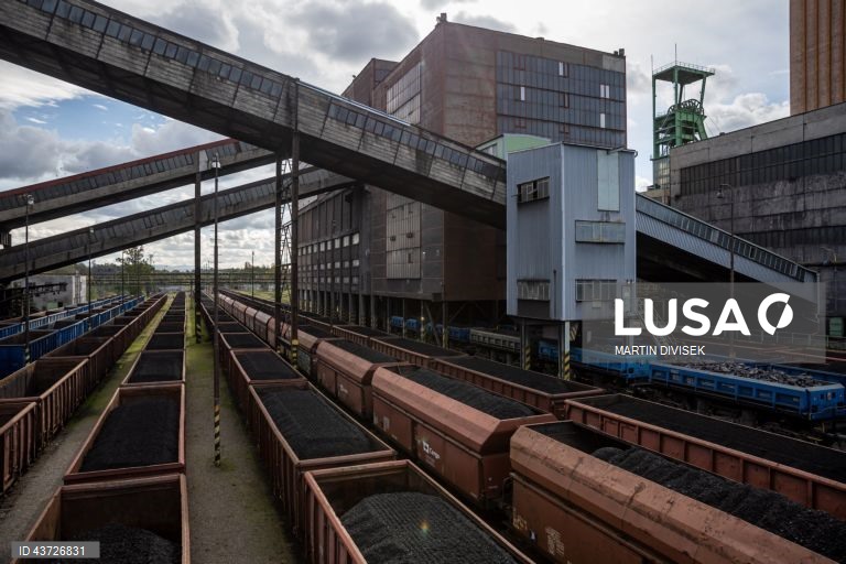 República Checa: Mina de carvão em Stonava