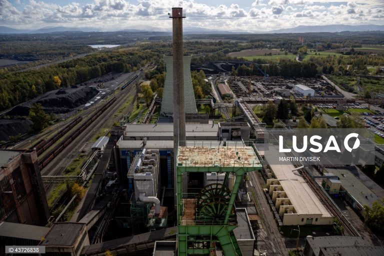 República Checa: Mina de carvão em Stonava