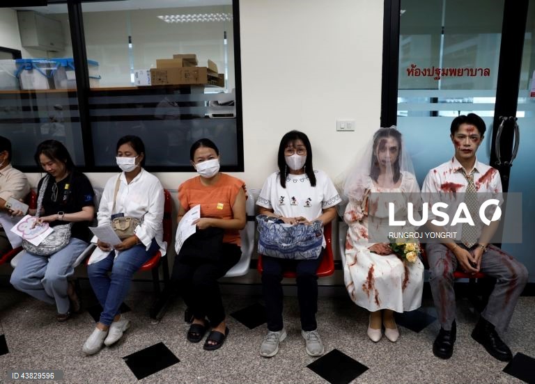 Tailândia: Lançada campanha de recolha de sangue no Dia das Bruxas para aumentar as reservas de sangue