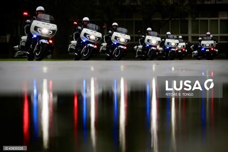 Taipé: Treino da Força Militar de Reação Rápida de Taiwan 