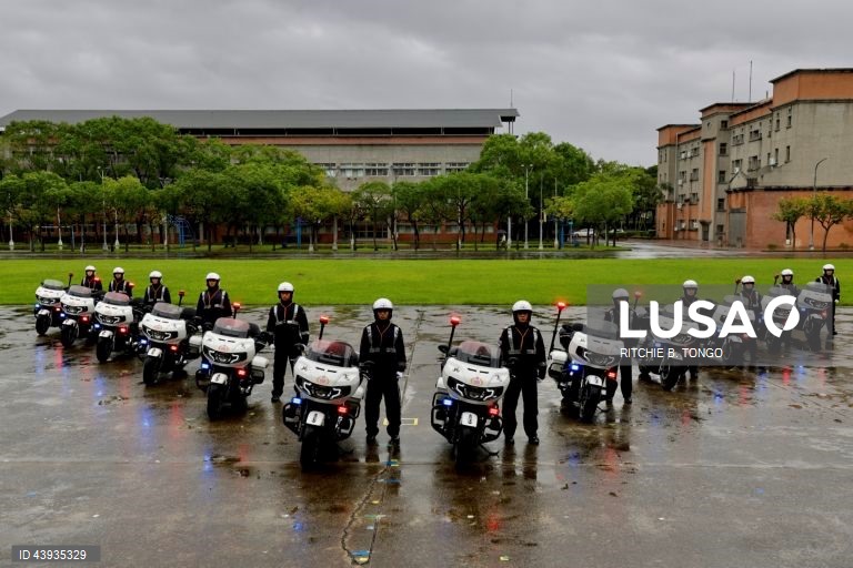 Taipé: Treino da Força Militar de Reação Rápida de Taiwan 