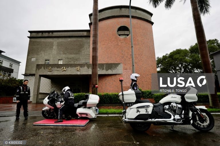 Taipé: Treino da Força Militar de Reação Rápida de Taiwan 