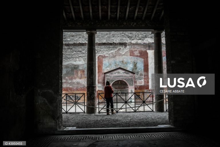 Itália: Reabertura da Casa da Fonte Pequena em Pompeia após trabalhos de restauro