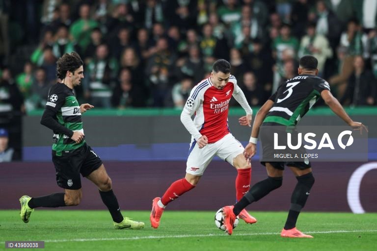 O Sporting sofreu hoje a primeira derrota na edição 2024/25 da Liga dos Campeões em futebol, ao ser goleado por 5-1 na receção aos ingleses do Arsenal, em encontro da quinta jornada da fase de liga.