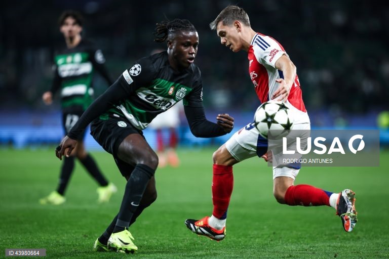 O Sporting sofreu hoje a primeira derrota na edição 2024/25 da Liga dos Campeões em futebol, ao ser goleado por 5-1 na receção aos ingleses do Arsenal, em encontro da quinta jornada da fase de liga.