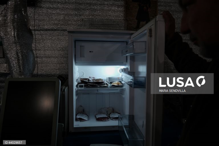 Ponto de estabilização médica da 5.ª Brigada de Assalto Separada da Ucrânia em Bakhmut