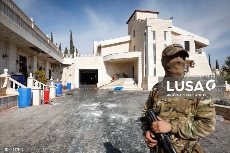 Síria: Fábrica de droga escondida em "villa" luxuosa