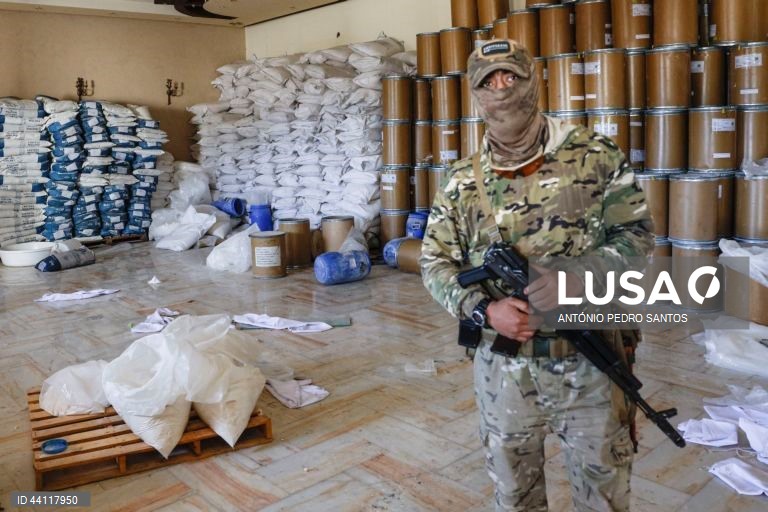 Síria: Fábrica de droga escondida em "villa" luxuosa