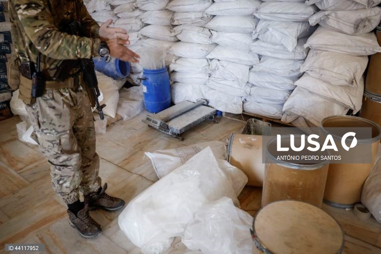 Síria: Fábrica de droga escondida em "villa" luxuosa