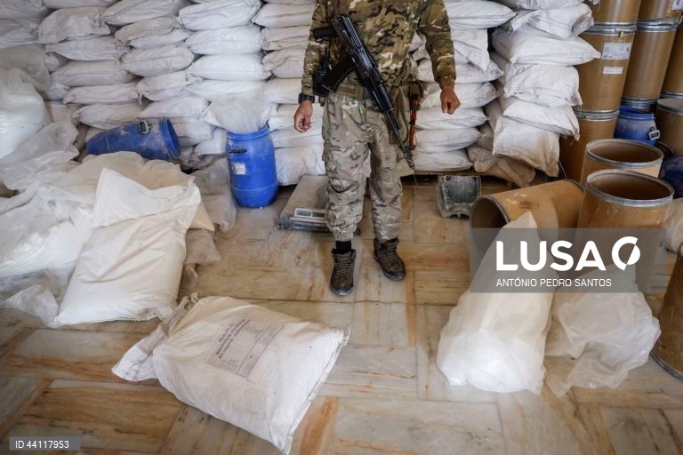 Síria: Fábrica de droga escondida em "villa" luxuosa