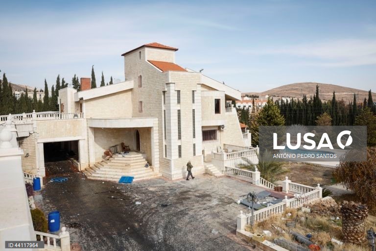 Síria: Fábrica de droga escondida em "villa" luxuosa