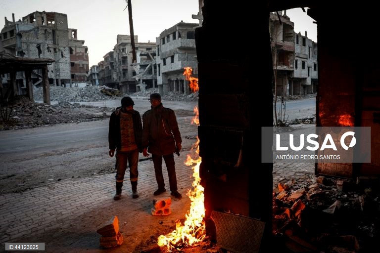 Síria: Yarmouk, Campo de refugiados palestiniano nos arredores de Damasco