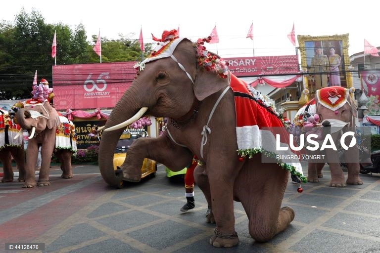 Tailândia: Celebrações de Natal em Auyutthaya