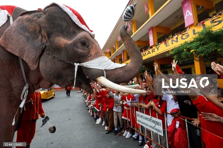 Tailândia: Celebrações de Natal em Auyutthaya