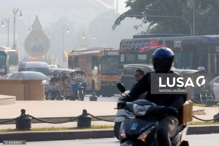 Tailândia: Poluição em Banguecoque