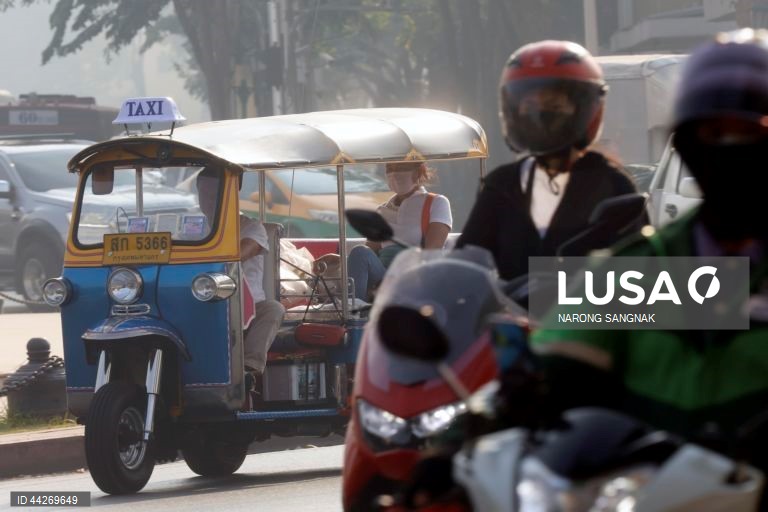 Tailândia: Poluição em Banguecoque