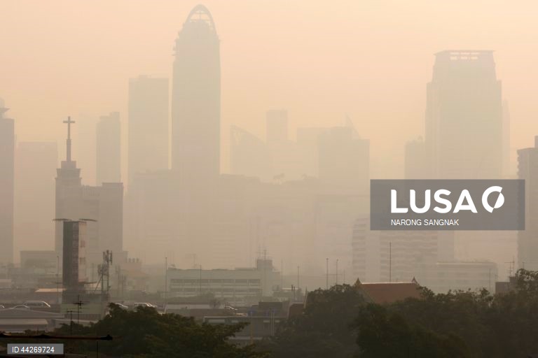 Tailândia: Poluição em Banguecoque