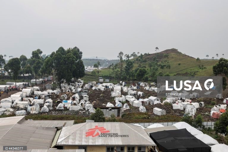 República Democrática do Congo: Campo de refugiados internos em Goma