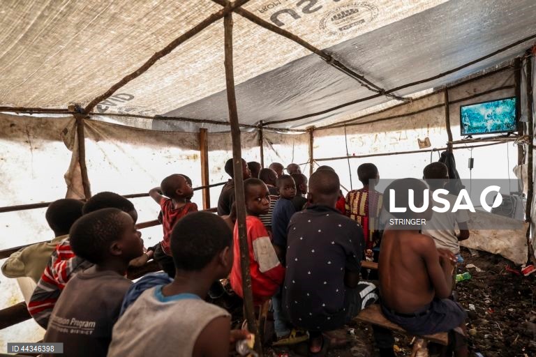 República Democrática do Congo: Campo de refugiados internos em Goma