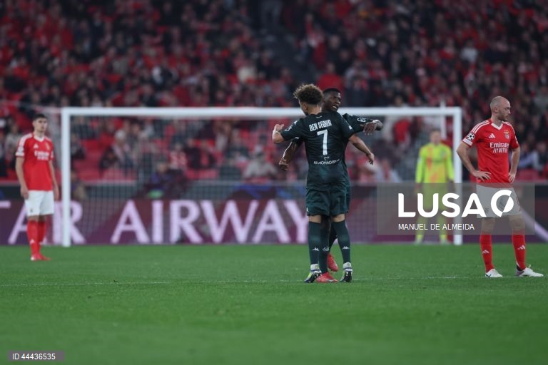 Futebol: Liga dos Campeões - Benfica vs Mónaco