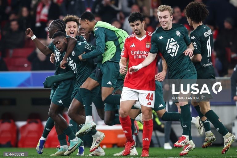Futebol: Liga dos Campeões - Benfica vs Mónaco
