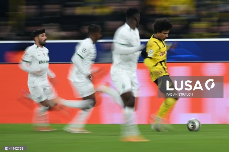 O Sporting foi hoje eliminado da Liga dos Campeões em futebol, ao empatar a zero no reduto do Borussia Dortmund, em encontro da segunda mão do play-off de acesso aos oitavos de final.