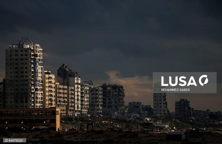Palestina: Destruição em Gaza
