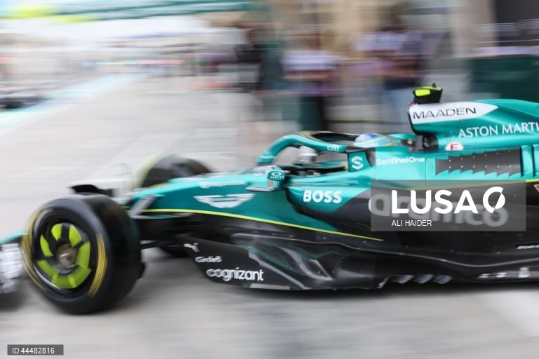 Fórmula 1: teste de pré-época