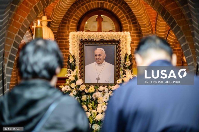 Homenagens ao Papa Francisco