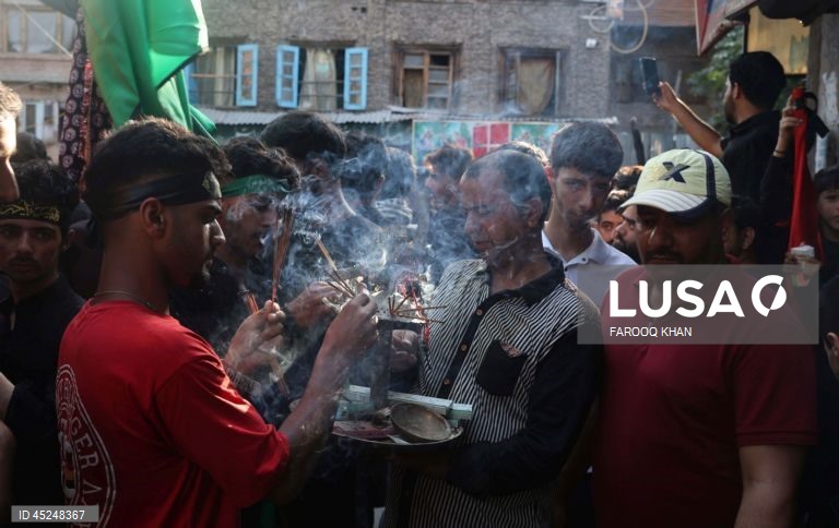 Paquistão: Muçulmanos xiitas no mês de Muharram
