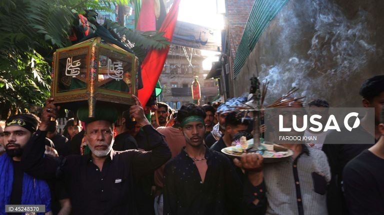 Paquistão: Muçulmanos xiitas no mês de Muharram