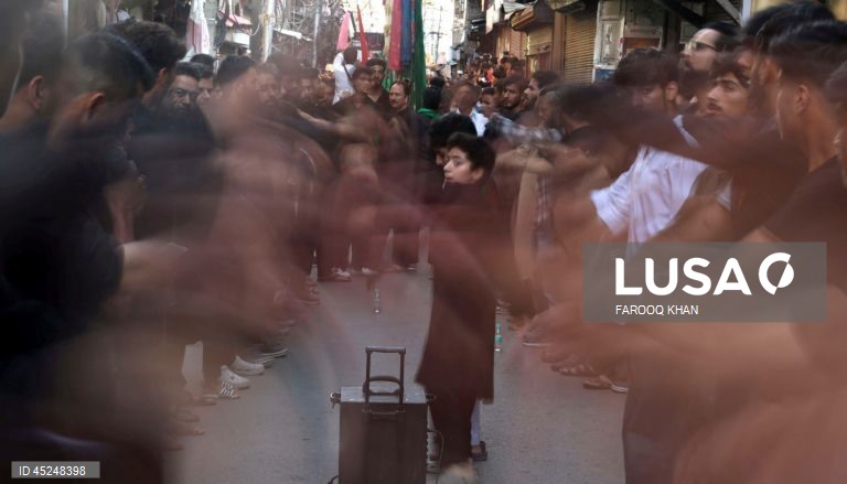 Paquistão: Muçulmanos xiitas no mês de Muharram