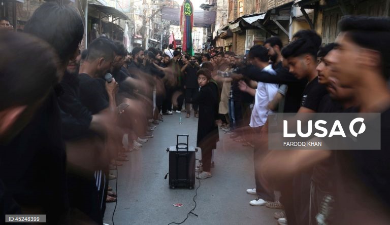 Paquistão: Muçulmanos xiitas no mês de Muharram