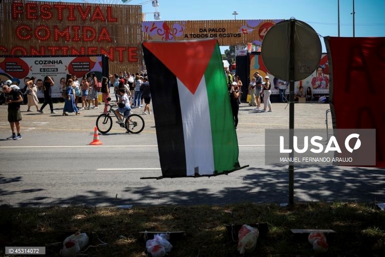 Ação pelo fim do genocídio em Gaza no Porto