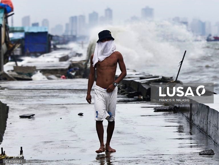 Filipinas: Tempestade tropical Co-May atinge a ilha principal de Luzon