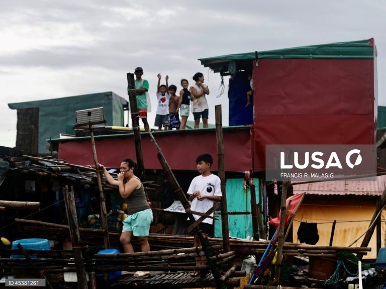 Filipinas: Tempestade tropical Co-May atinge a ilha principal de Luzon