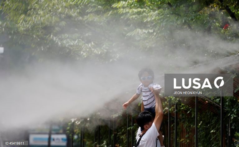 Onda de calor na Coreia do Sul