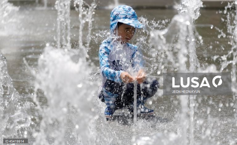 Onda de calor na Coreia do Sul