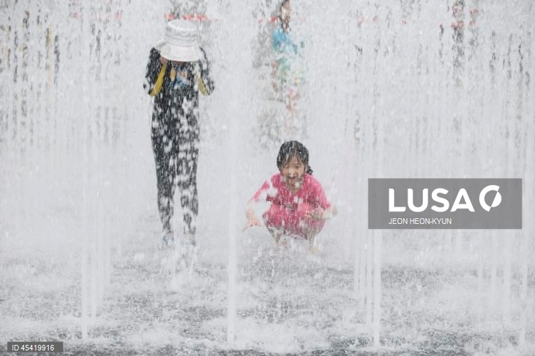 Onda de calor na Coreia do Sul