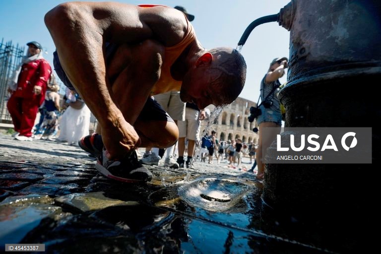 Onda de calor em Ítalia