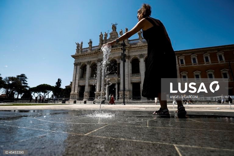 Onda de calor em Ítalia