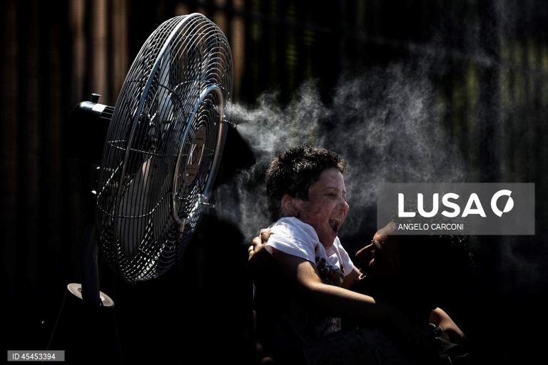 Onda de calor em Ítalia