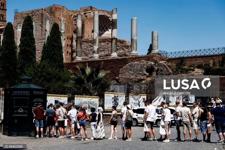 Onda de calor em Ítalia