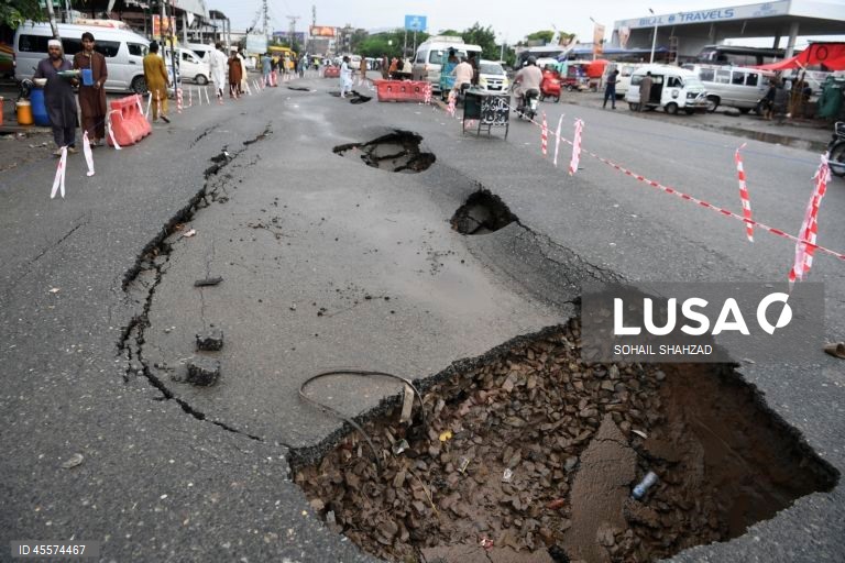 Paquistão: Cheias das monções no Punjab