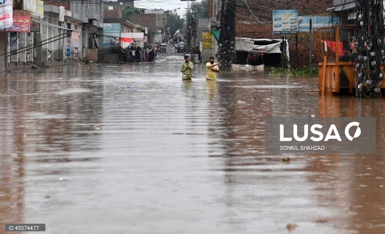 Paquistão: Cheias das monções no Punjab