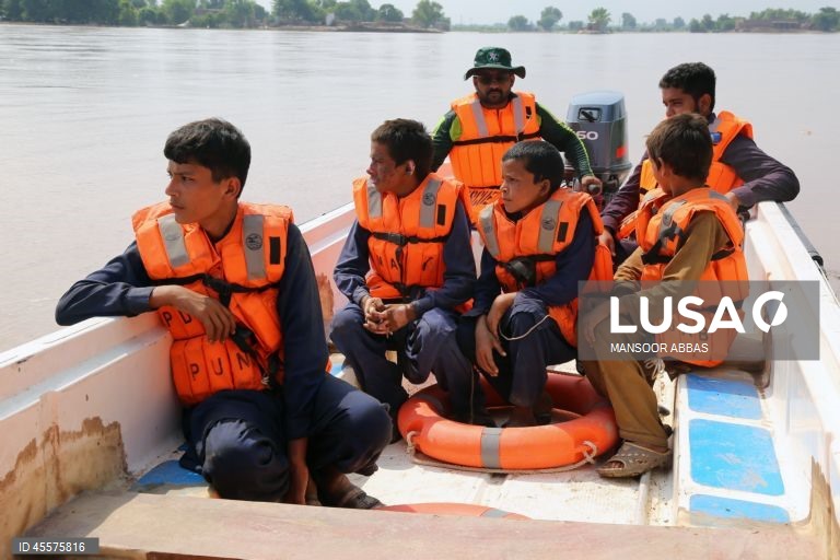 Paquistão: Cheias das monções no Punjab