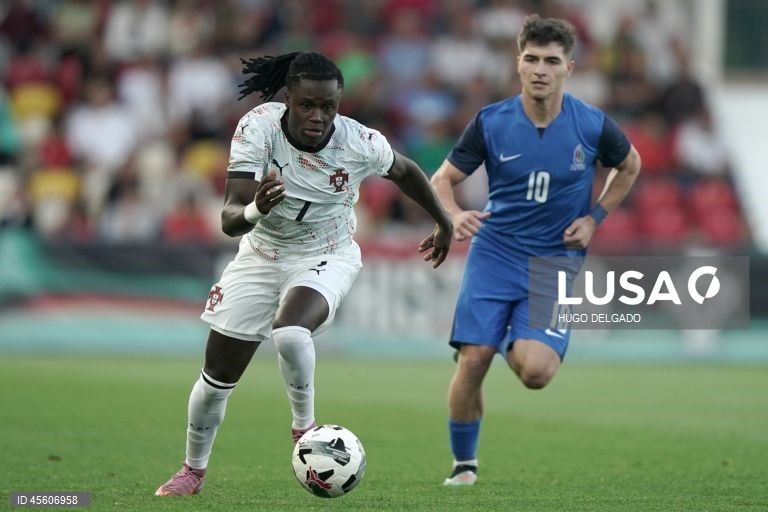 Futebol Sub21: Portugal vs Azerbaijão