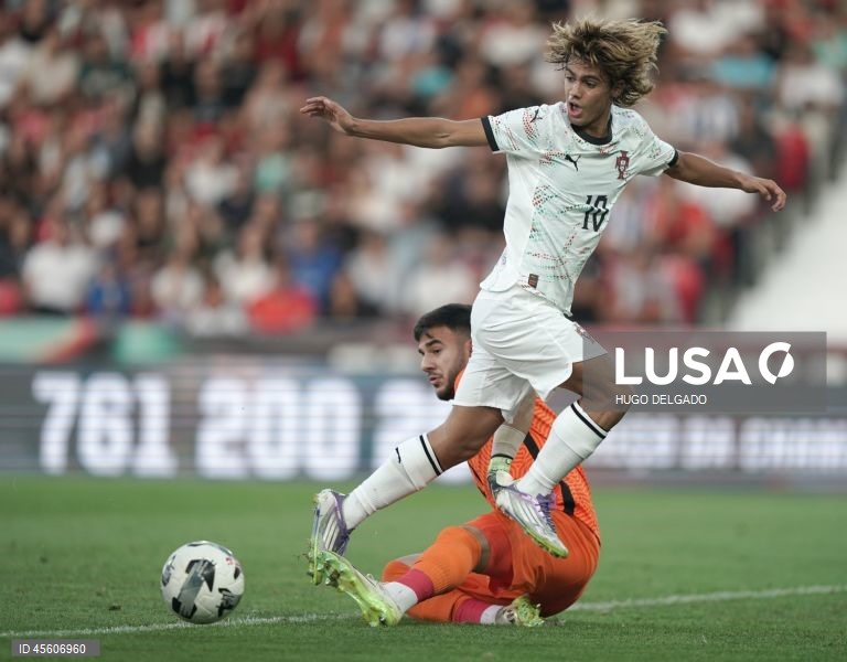 Futebol Sub21: Portugal vs Azerbaijão
